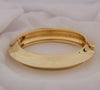 Bold gold bangle