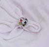 Rainbow heart ring