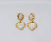 Heart Hoop Earrings