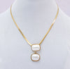 Double Pearl Pendant