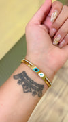 Blue eye bracelet