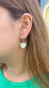 Heart Hoop Earrings