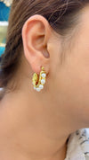 Pearl Shine Hoops