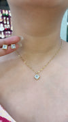 Princess-Cut Diamond Set