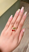 cherry themed ring