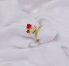 cherry themed ring