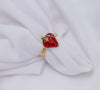 strawberry bliss  ring