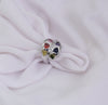Rainbow heart ring