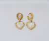 Heart Hoop Earrings