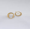 Diamond Infinity Hoops