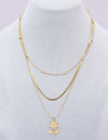Triple Layer Floral Chain