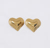 Heart of Gold Studs